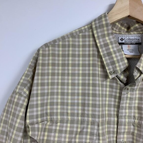 Columbia Sportswear‎ Men's PFG UPF30 Outdoor Short Sleeve Button Up Shirt SZ XXL - Picture 3 of 16